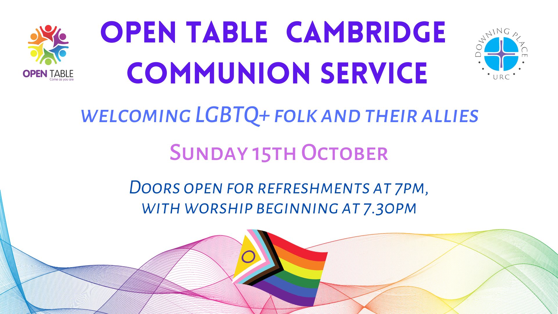Open Table 15th October