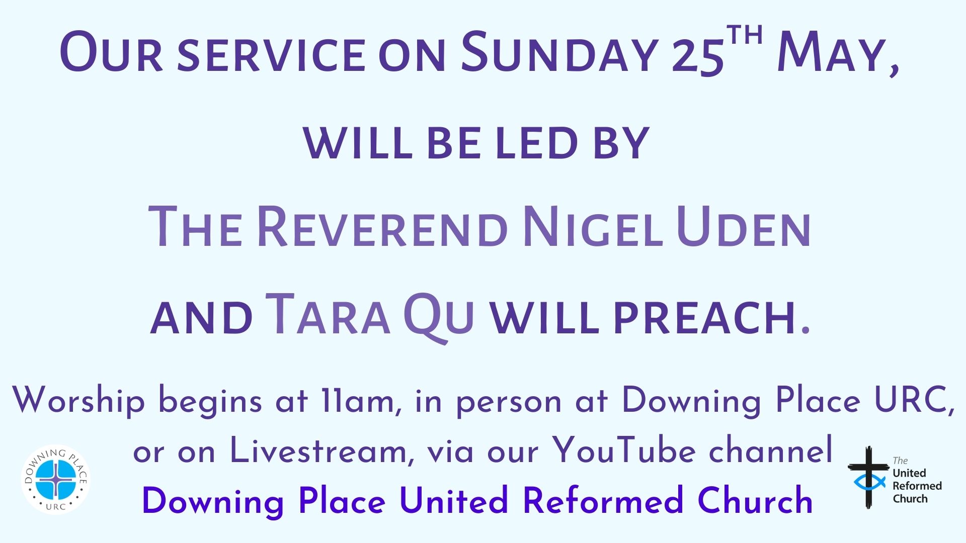 25th May service