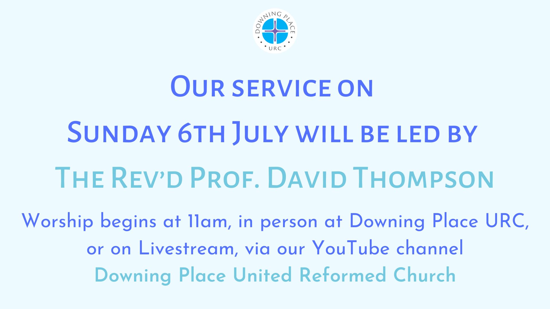 6 July service