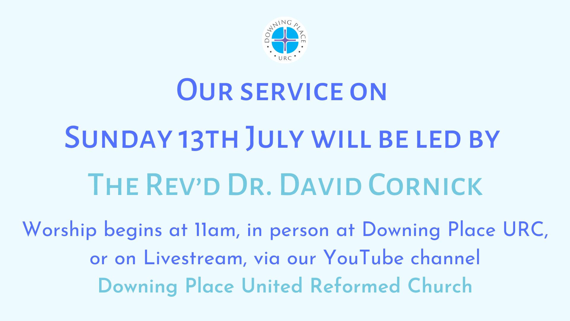 13 July service