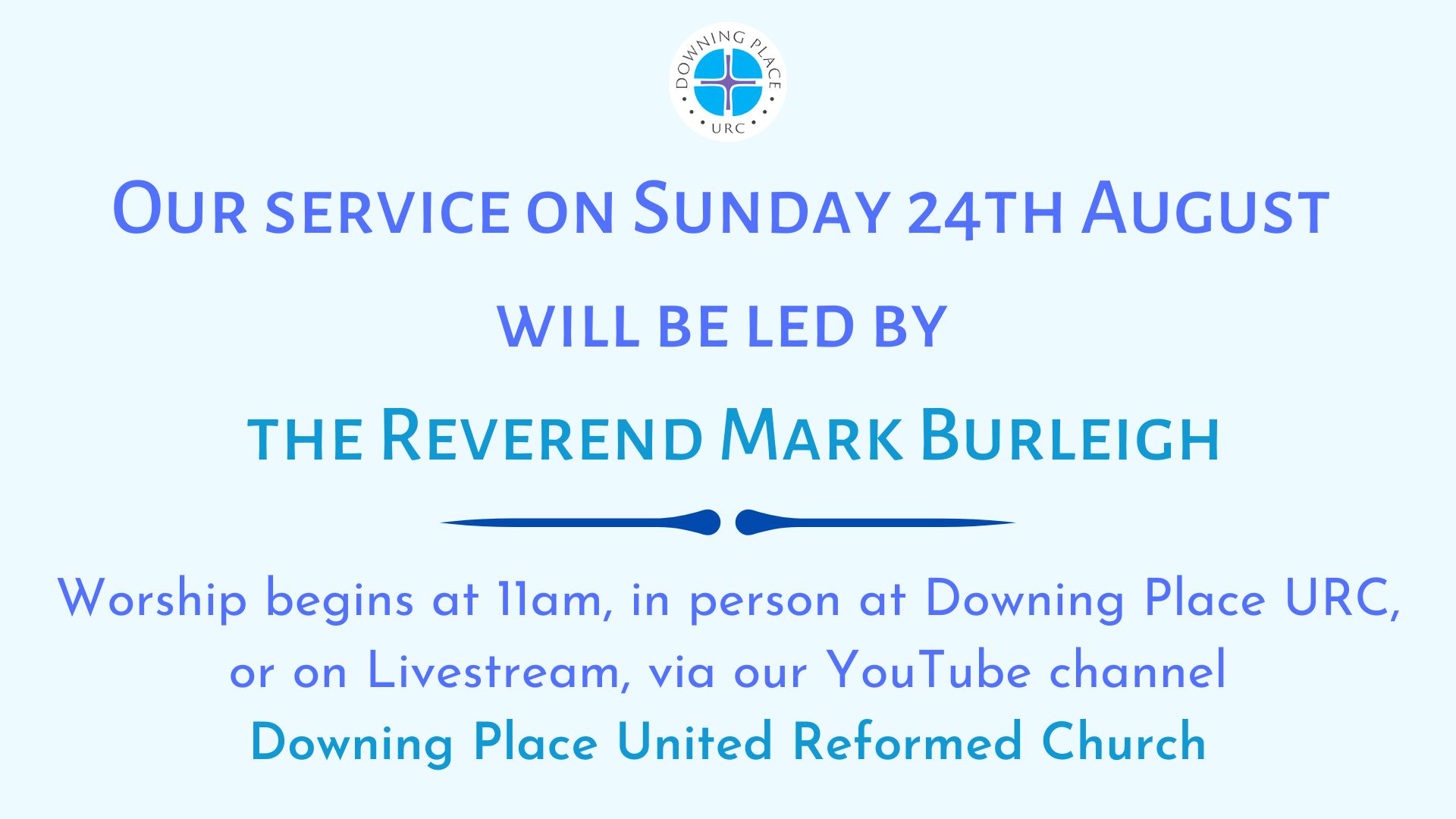 24August service